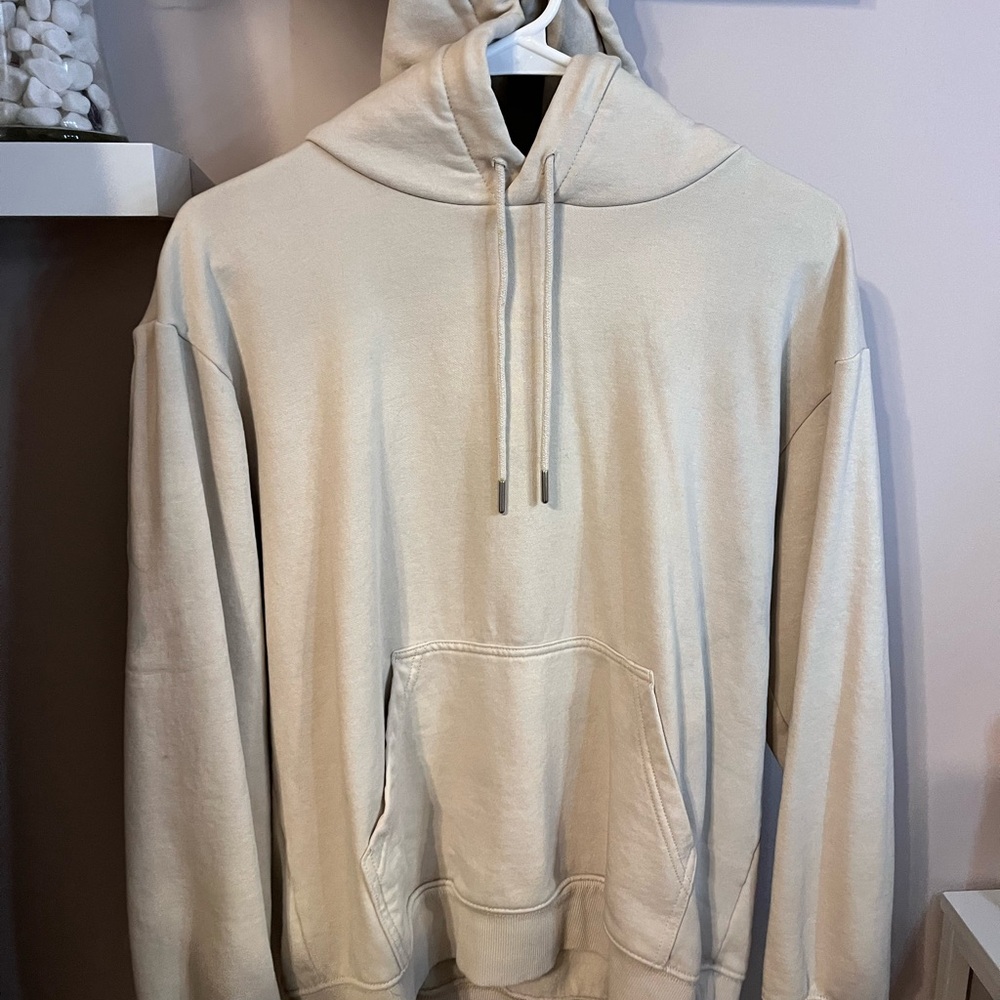Beige Hoodie